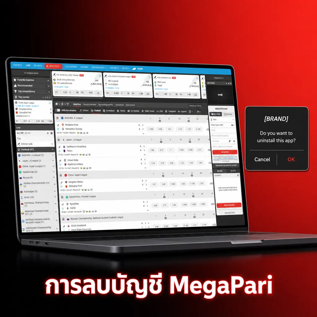 ขั้นตอนการลบบัญชี MegaPari อย่างถูกต้องและปลอดภัยตามนโยบาย GDPR
