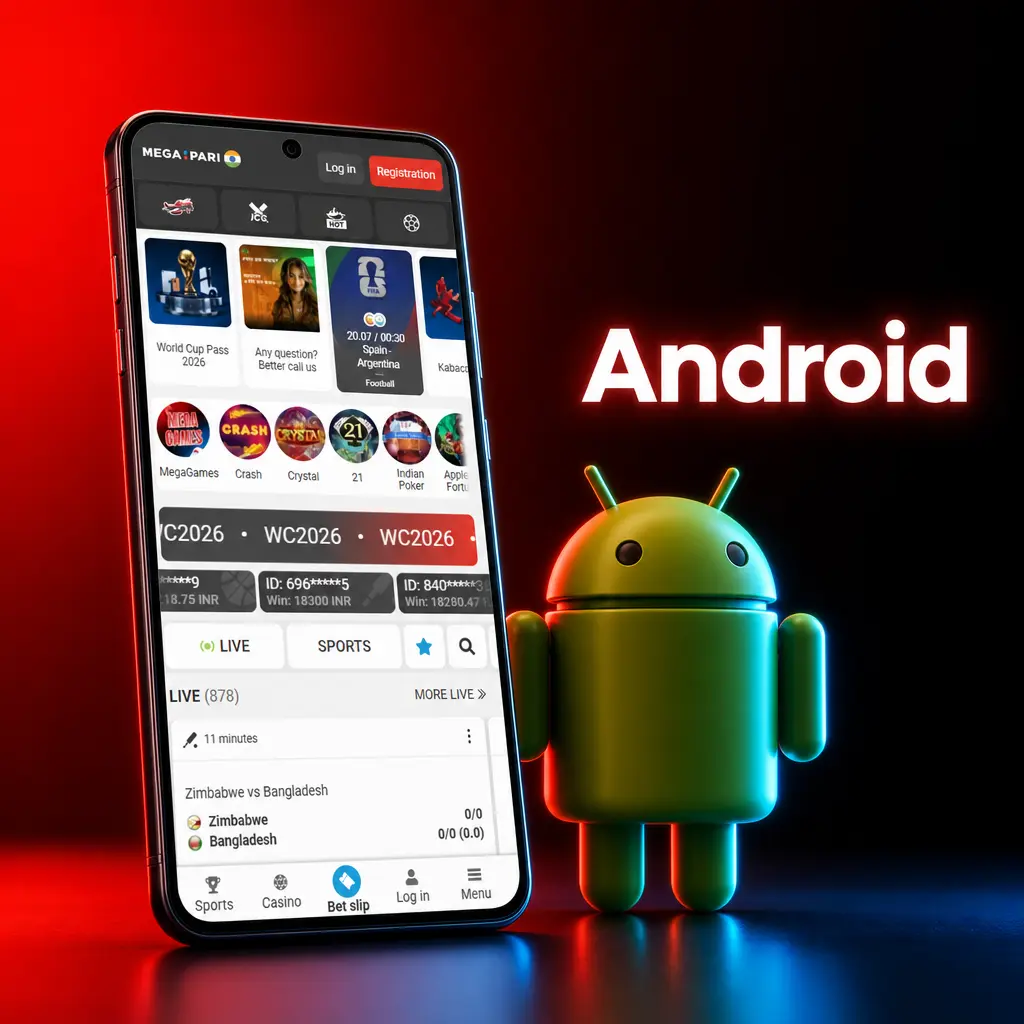 MegaPari Android APK download and installation guide for devices running Android 5.0 or higher