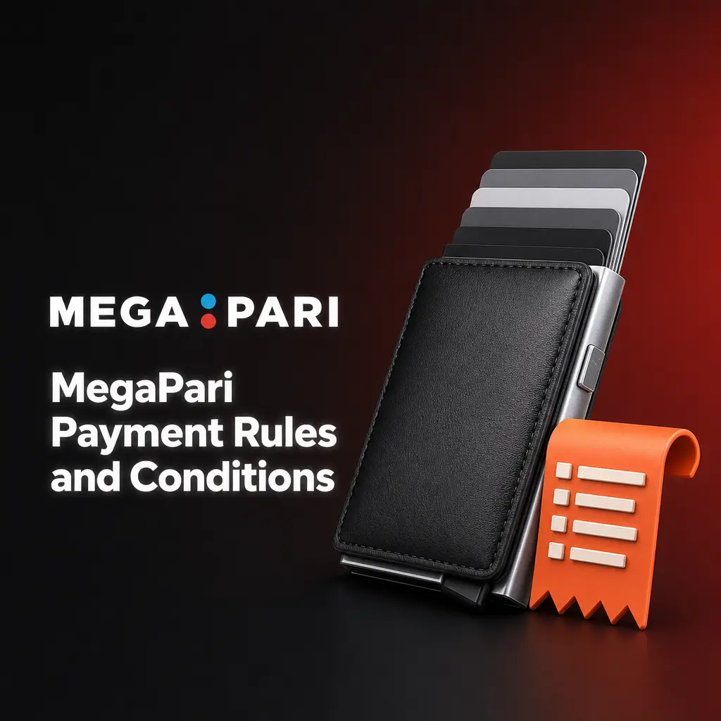 MegaPari payment rules covering KYC verification, withdrawal conditions, bonus terms, and currency conversion for Thai players.