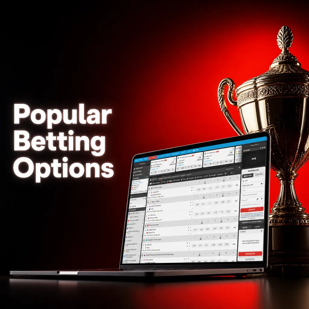 MegaPari sportsbook betting options including pre-match, live, accumulator, Asian handicap, and outright markets for Thai players